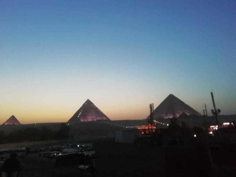 Amon Holiday Pyramids Inn Kafret el-Gabal Extérieur photo