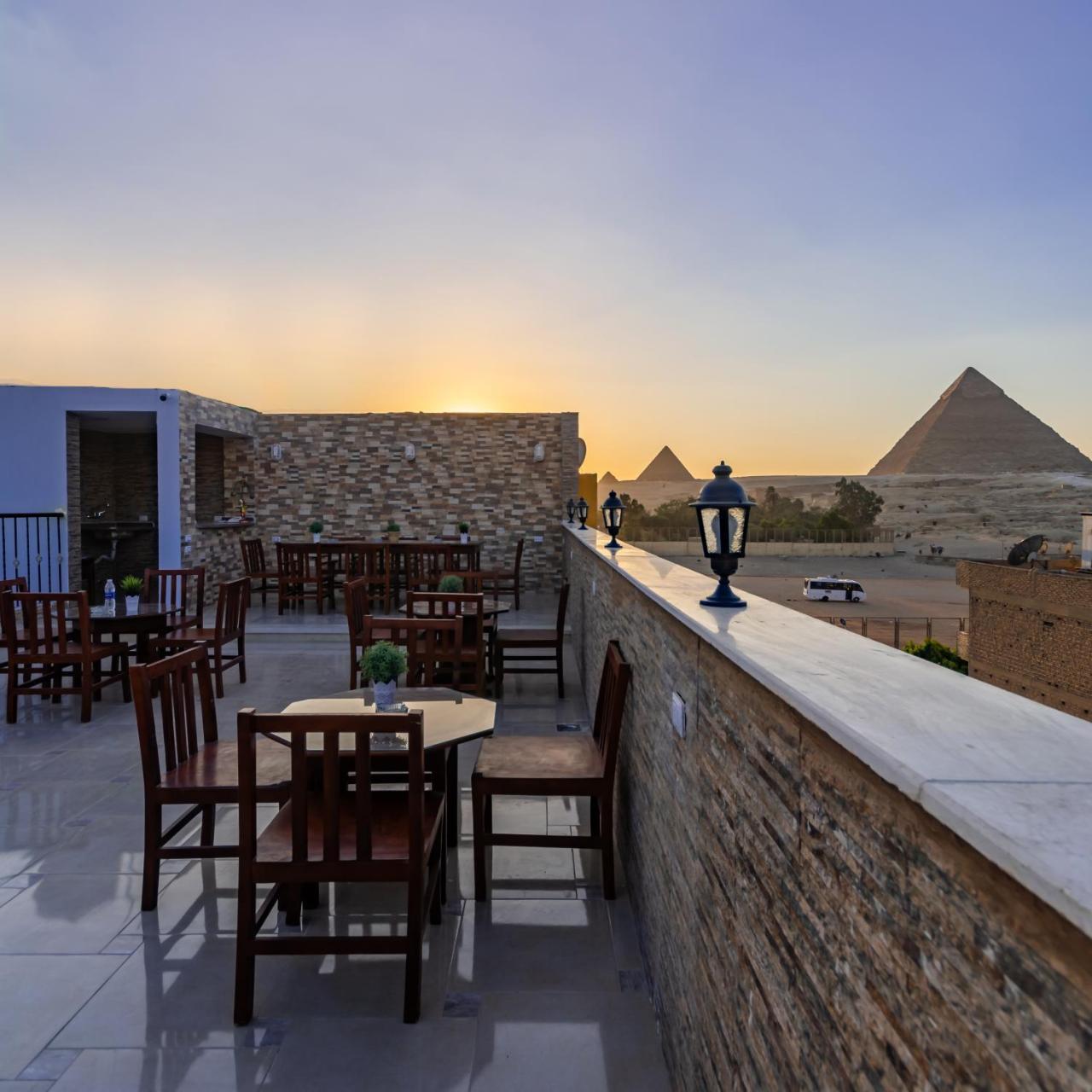 Amon Holiday Pyramids Inn Kafret el-Gabal Extérieur photo